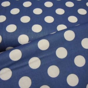 Katoentjes dot blauw