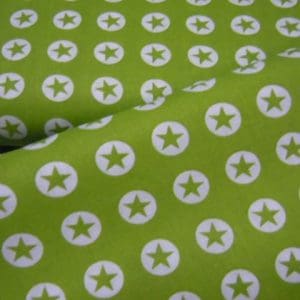 Katoentjes ster lime