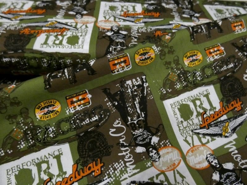 katoen bedrukt speedway katoen bedrukt speedway