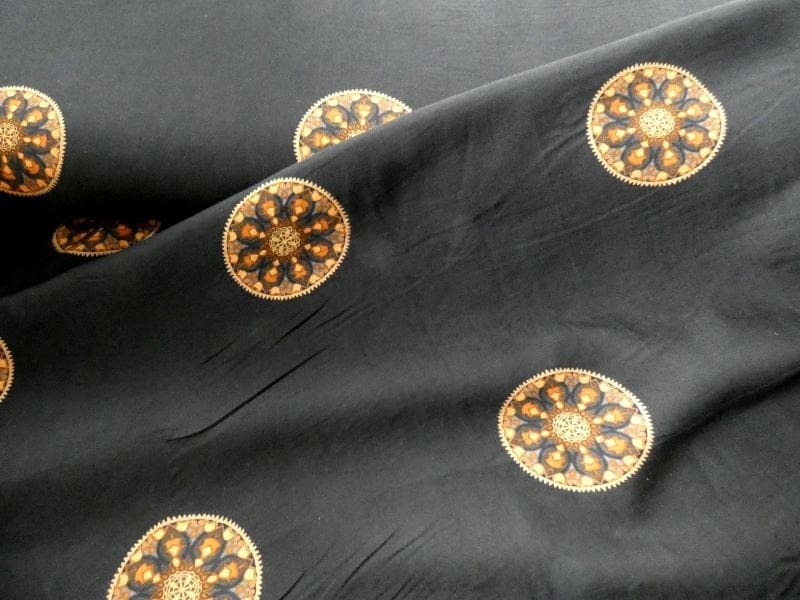 medaillon zwart/brique medaillon zwart/brique