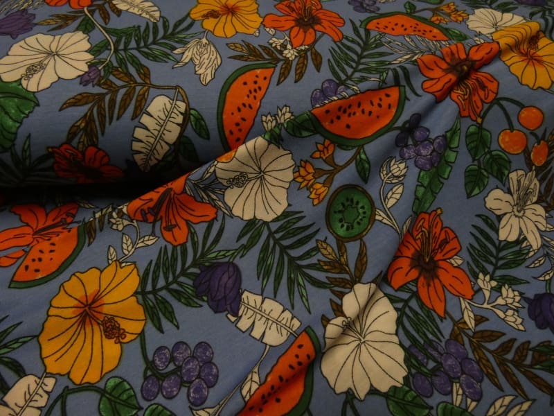 fruit garden blauw pique jersey fruit garden blauw pique jersey