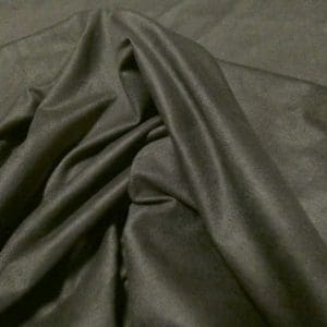 stretch suedine donker bruin